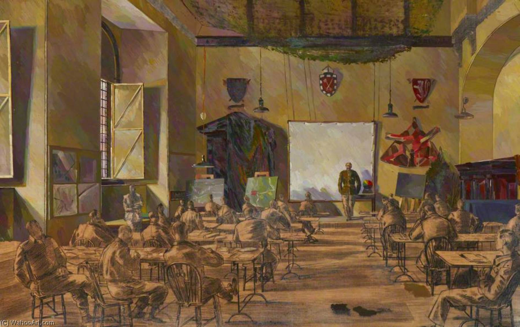 D Day Preparations — Barnett Freedman