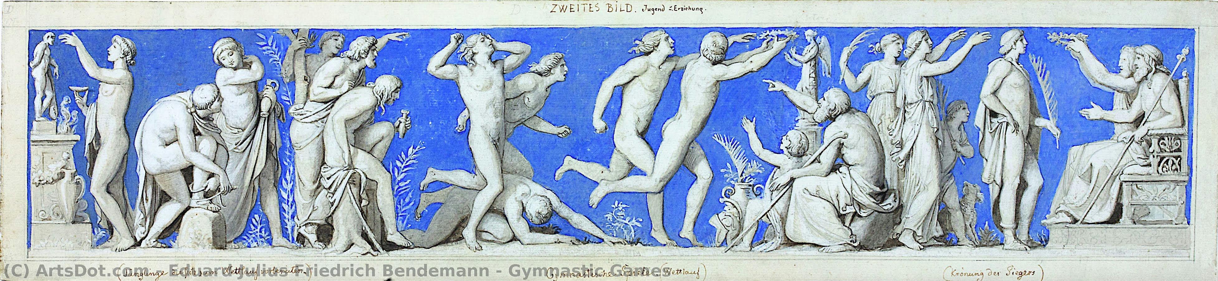 Gymnastic Games — Eduard Bendemann
