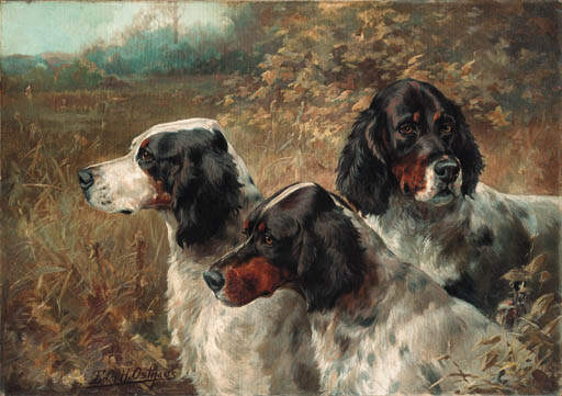 Three English Setters — Edmund Henry Osthaus