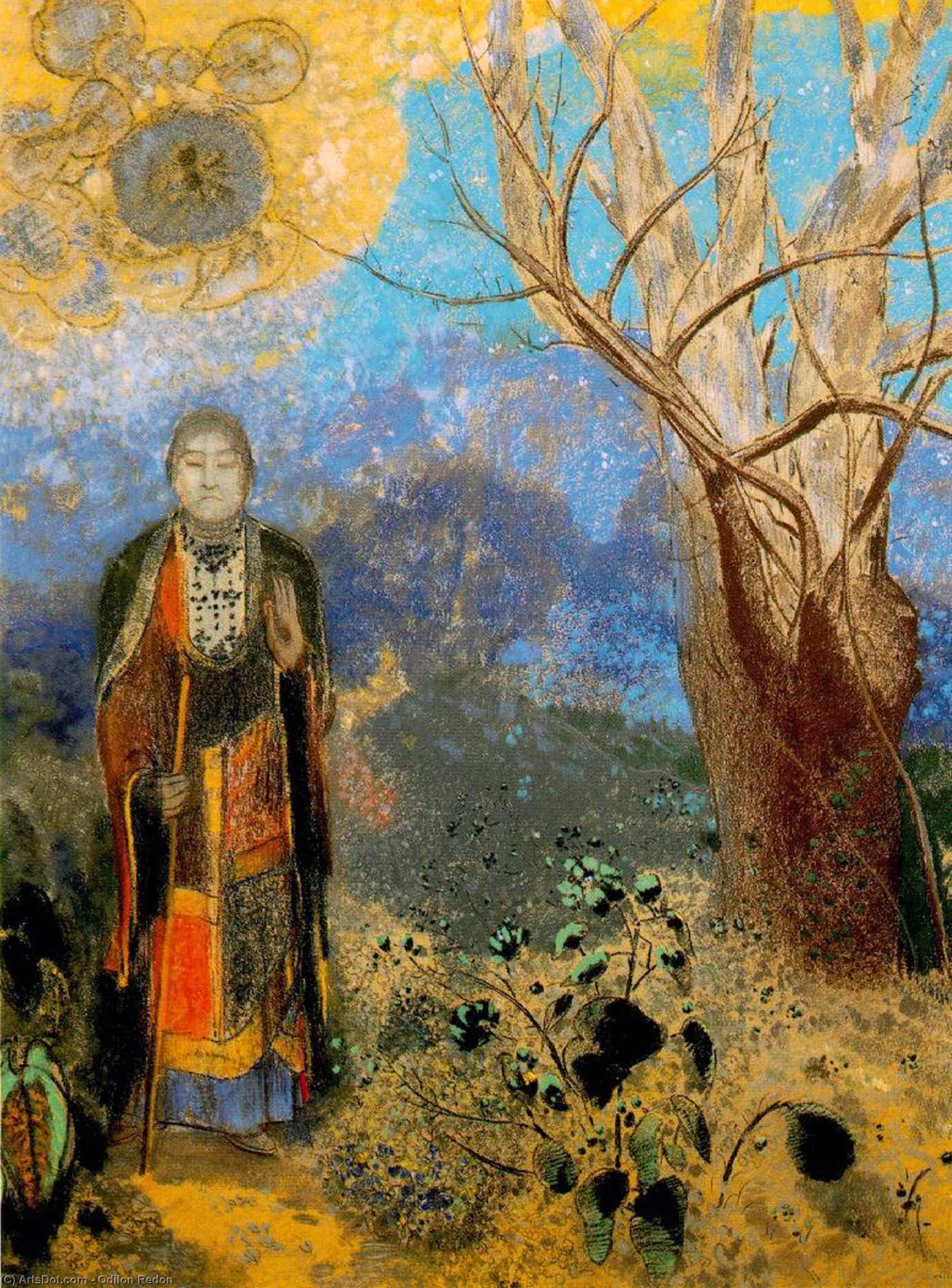 Le Bouddha (the Buddha) — Одилон Редон