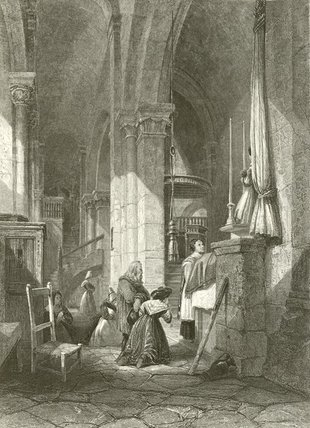 Church Of Polignac — James Duffield Harding