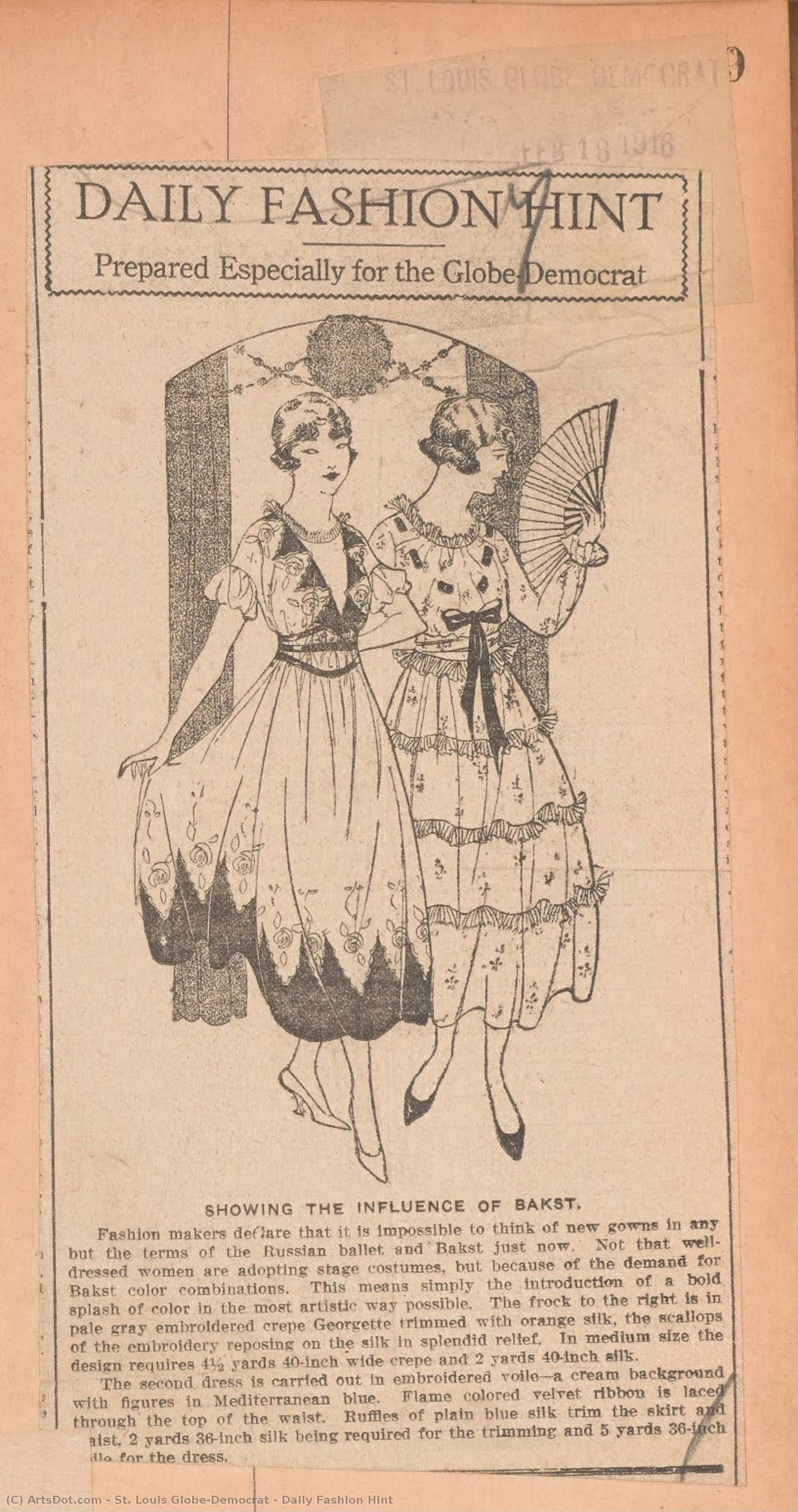 Daily Fashion Hint — St. Louis Globe-democrat
