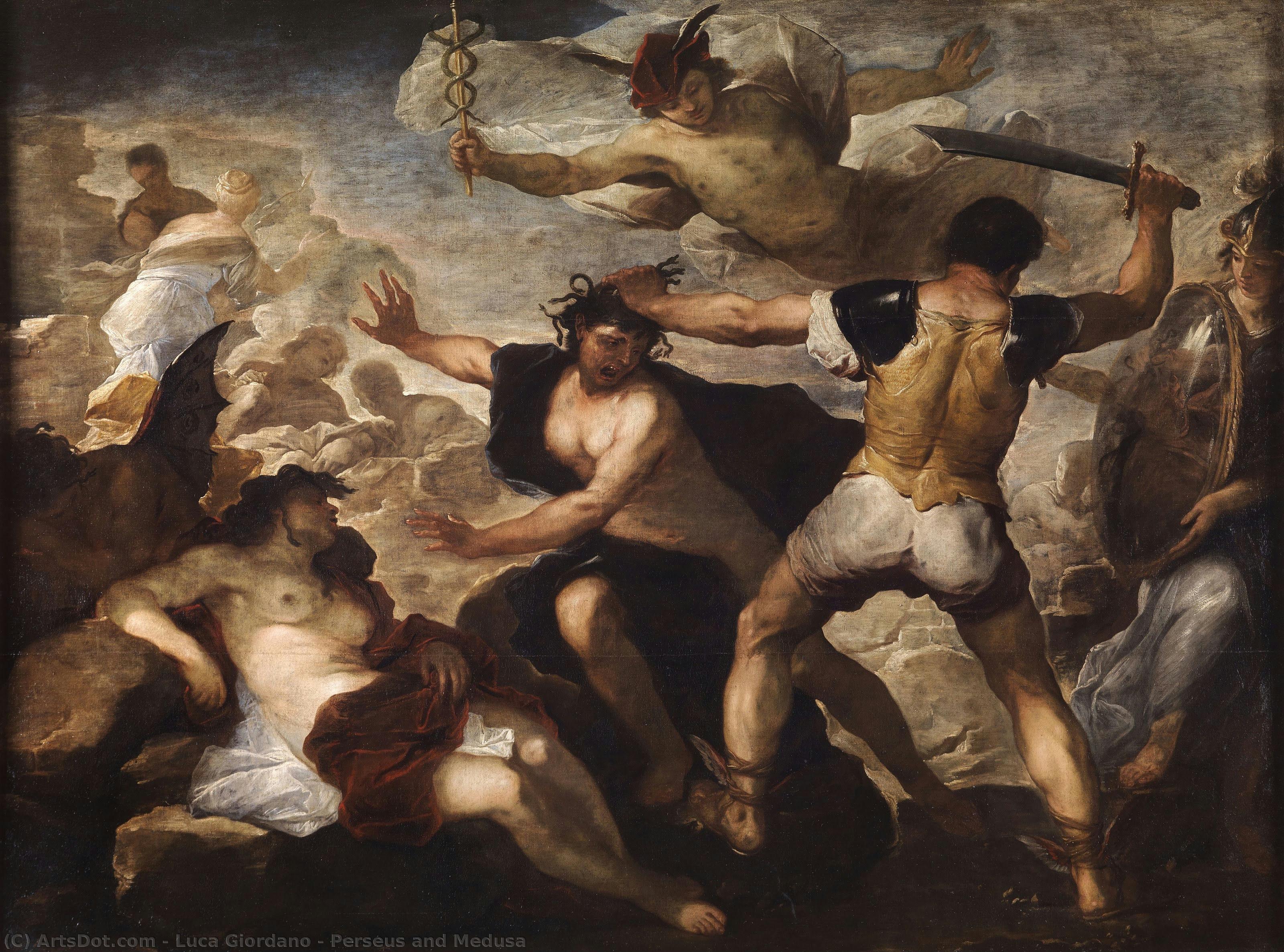 Perseus And Medusa — Luca Giordano