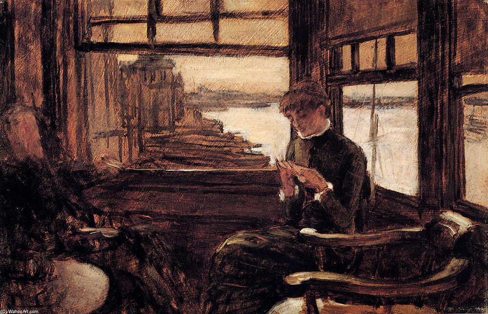 Study For The Prodigal Son In Modern Life. The Departure — Jacques Joseph Tissot