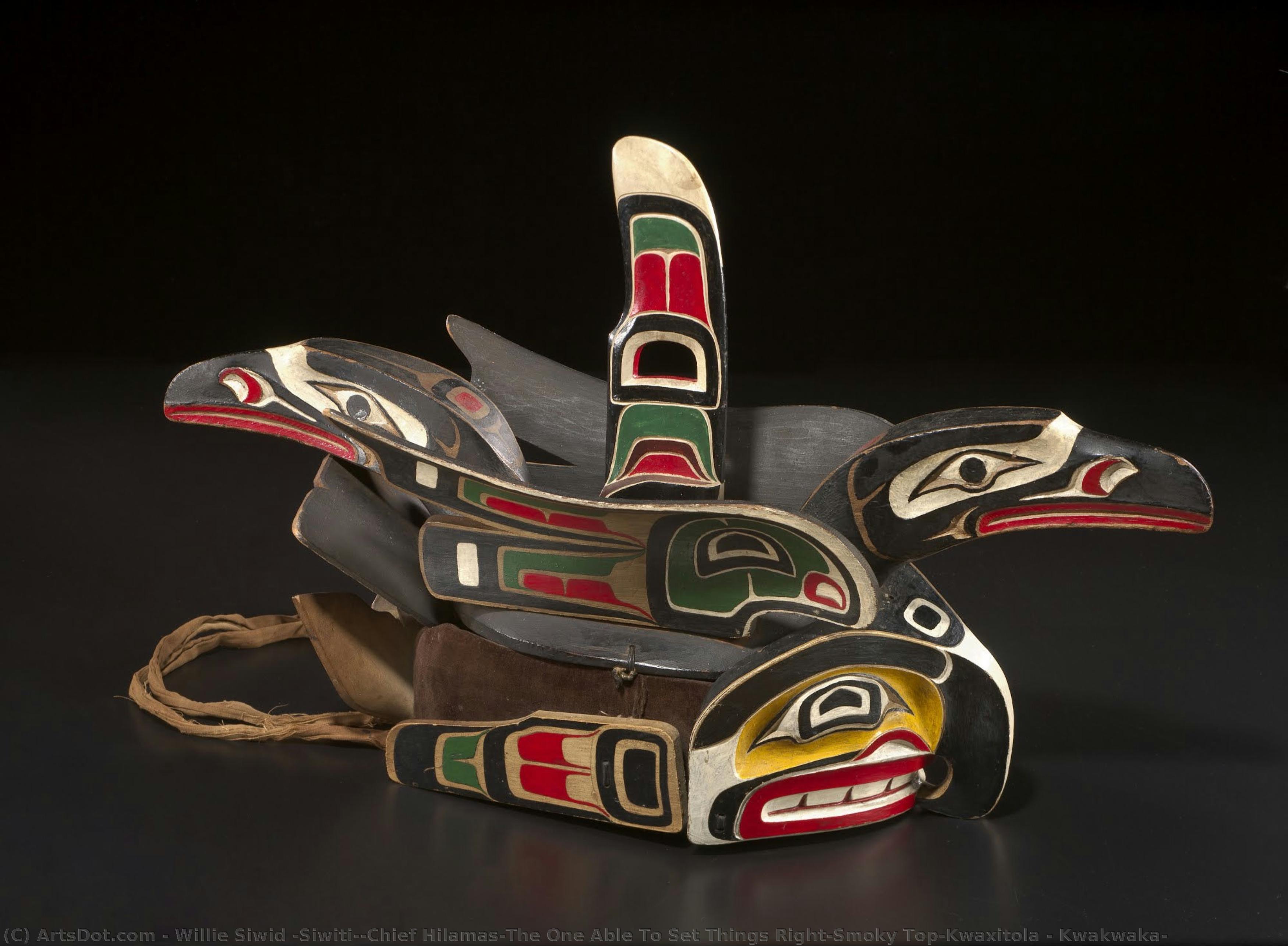 Kwakwaka — Willie Siwid [siwiti]/chief Hilamas/the One Able To Set Things Right/smoky Top/kwaxitola