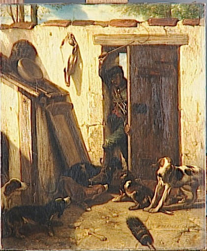 Chenil. Valet De Chiens — Александер Габријел Декамп
