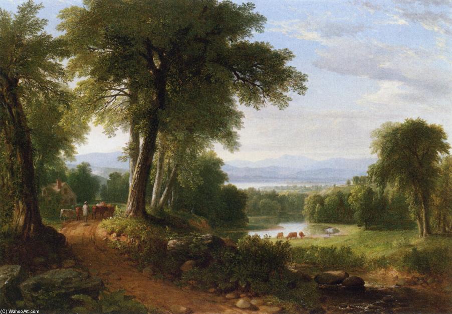 After A Summer Shower — Ашер Браун Дюран
