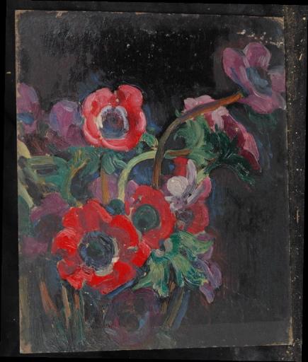 Bouquet De Fleurs Rouges — Valentine Reyre