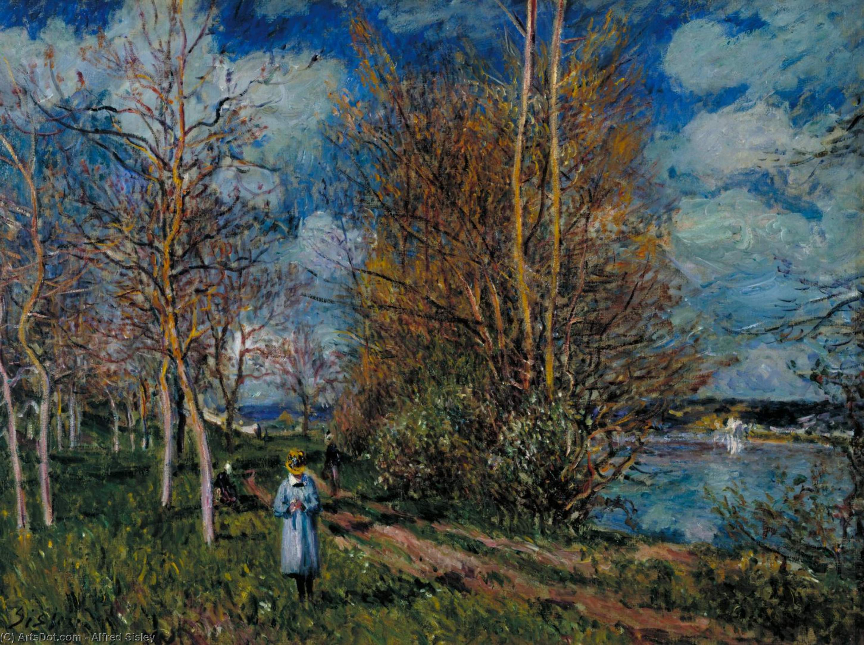 Small Meadow In Spring — Сислей