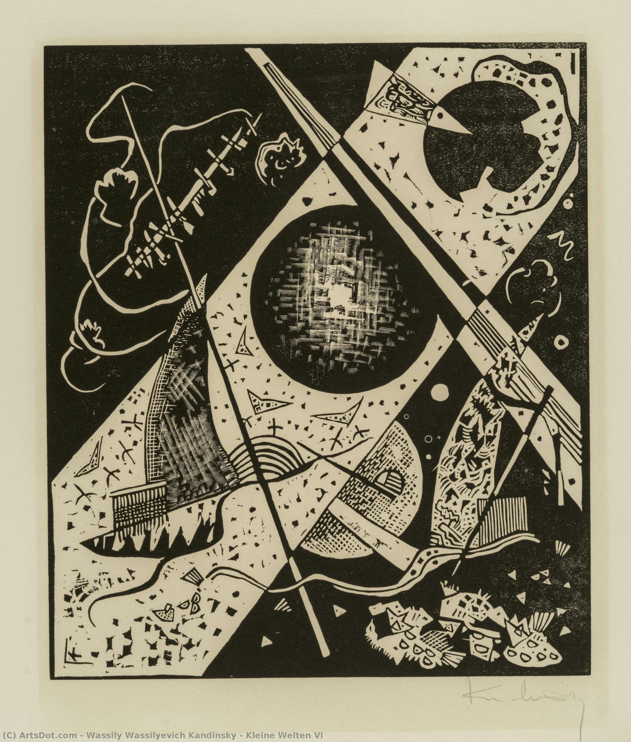 Kleine Welten Vi — Wassily Wassilyevich Kandinsky