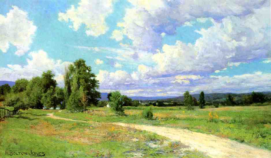 The Road To The Village — Hugh Bolton Jones