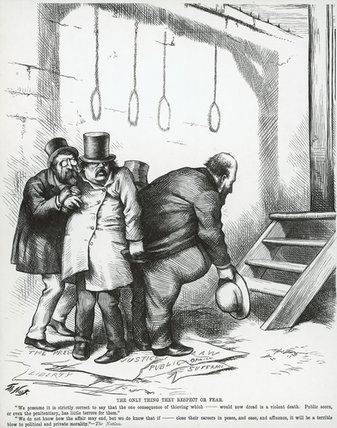 The Only Thing They Respect Of Fear — Thomas Nast
