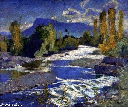 A River In The Dauphine — Adrian Scott Stokes