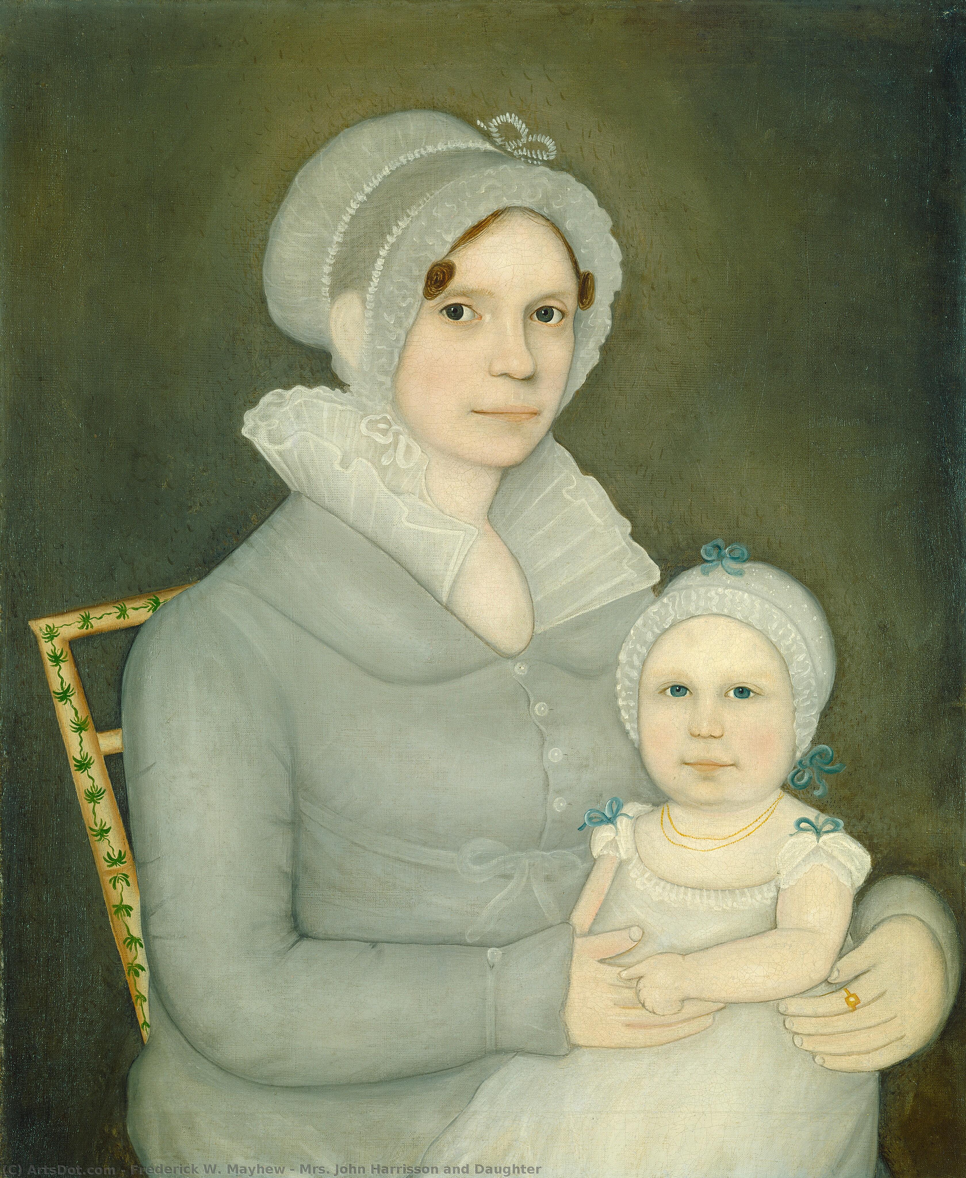 Mrs. John Harrisson And Daughter — Frederick W. Mayhew
