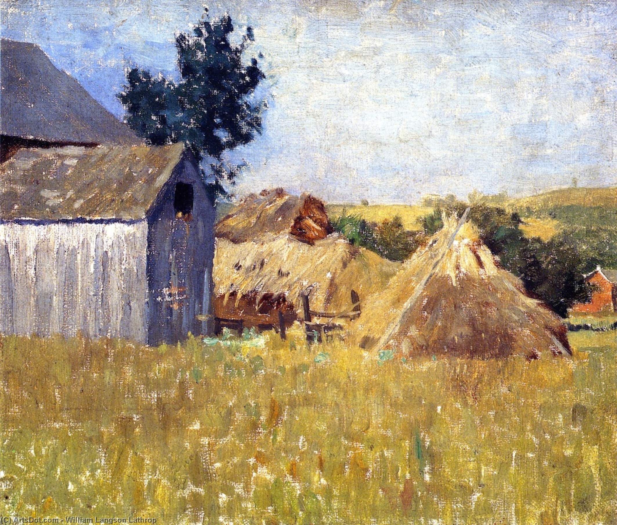 Gray Barn — William Langson Lathrop