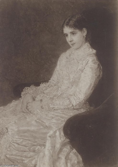 Portrait Of Nanette Enthoven — Isaac Lazarus Israels