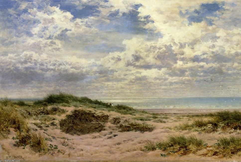 A Fine Morning On The Sussex Coast — R.a Benjamin Williams Leader