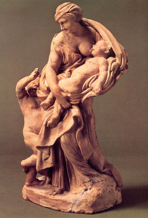 Charity Tomb Of Urban Viii — Gian Lorenzo Bernini