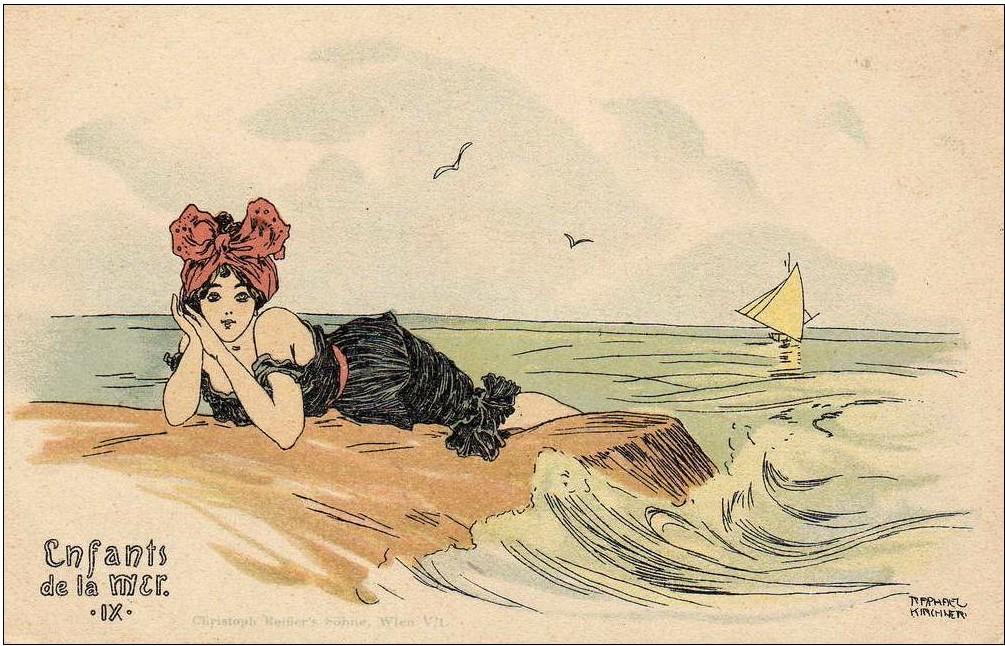 Boys And Girls At Sea — Raphael Kirchner
