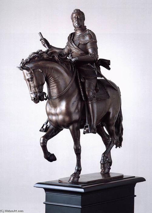 Equestrian Statuette Of Ferdinando I De' Medici — Antonio Susini (giovanni Francesco Susini)