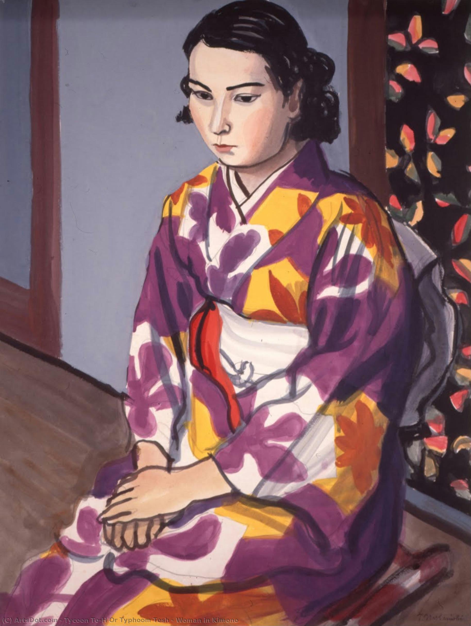Woman In Kimono — Tycoon To$h Or Typhoom Tosh