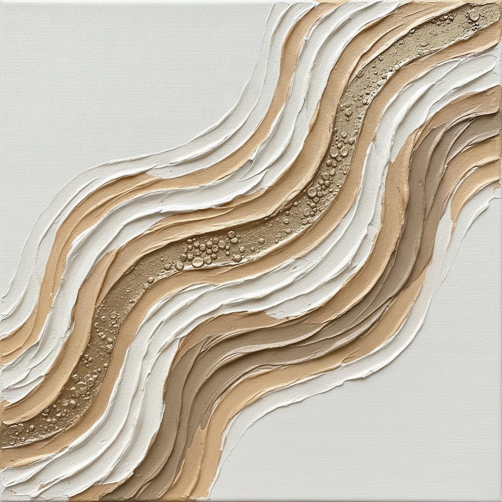 Rhythms Of Sand And Sculpted Creams — David Moreau