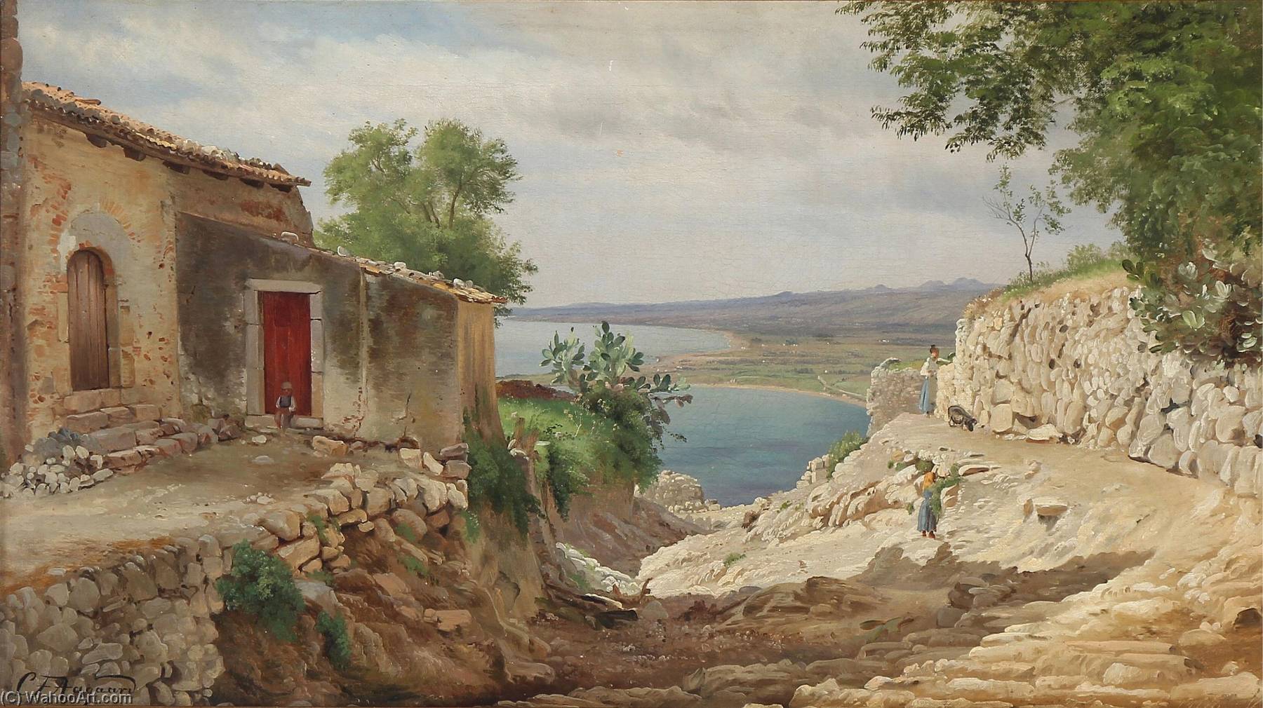 Fra Taormina — Carl Frederik Peder Aagaard