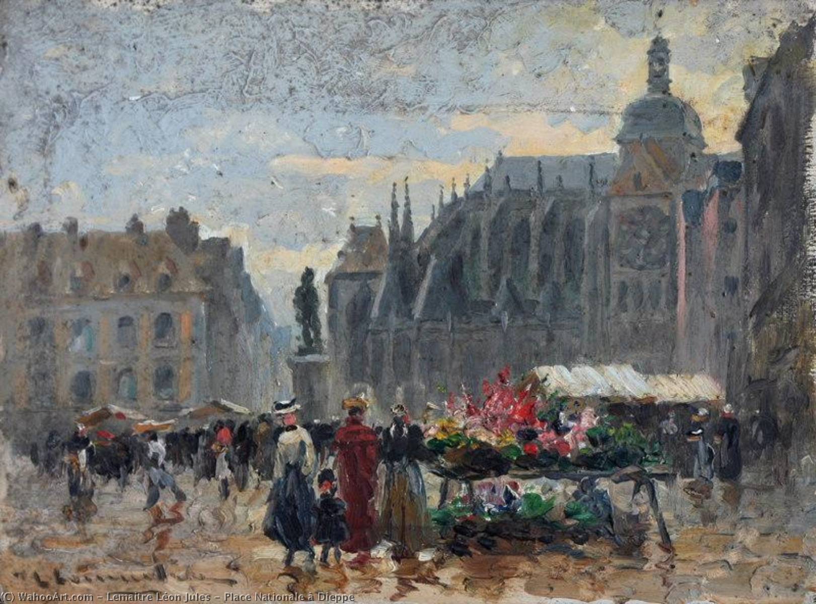 Place Nationale À Dieppe — Léon Jules Lemaître