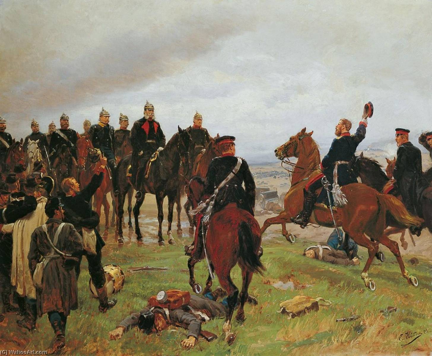 Die Schlacht Bei Königgrätz — Emil Hünten