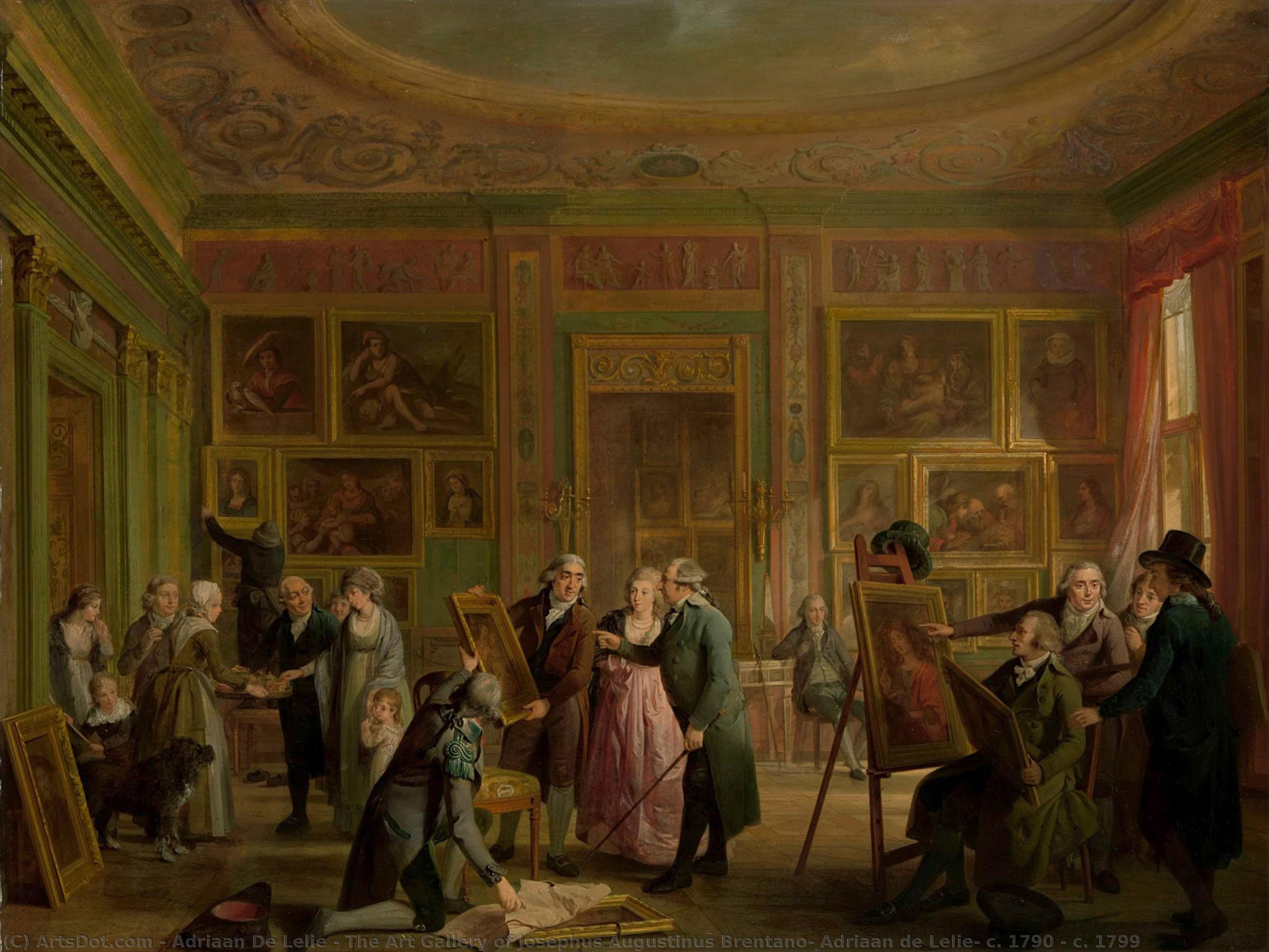 The Art Gallery Of Josephus Augustinus Brentano, Adriaan De Lelie, C. 1790 - C. 1799 — Adriaan De Lelie