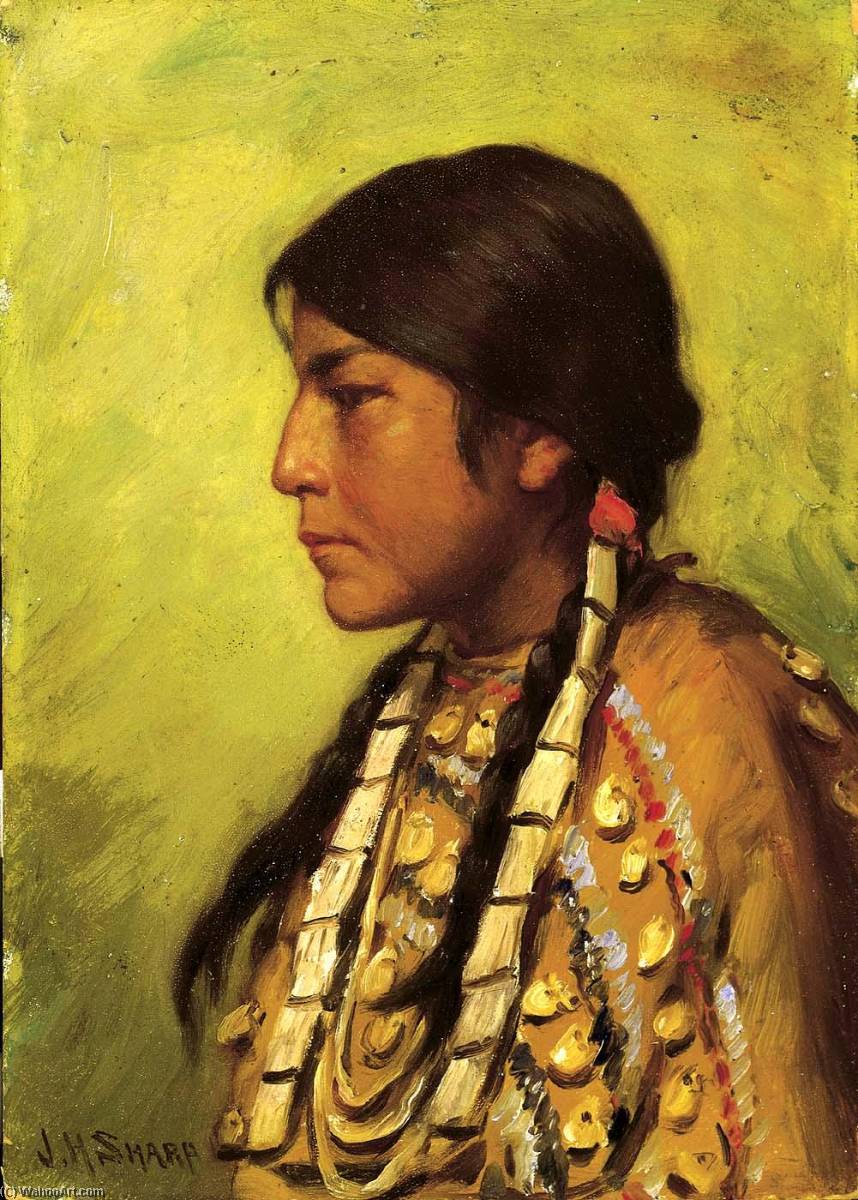 Blackfoot Girl — Джозеф Генри Шарп