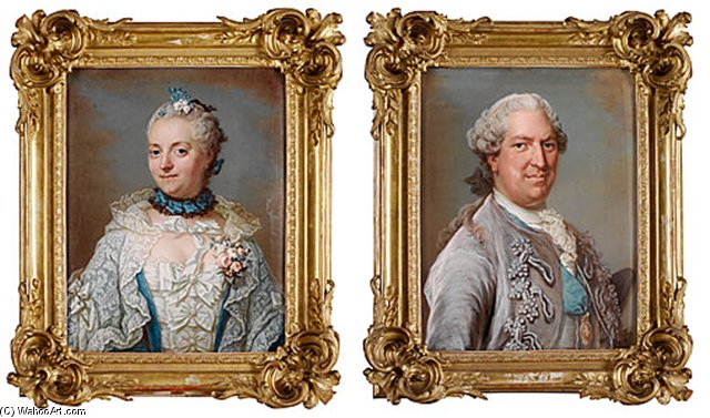 Portrait Of Johan Abraham Grill — Gustaf Lundberg