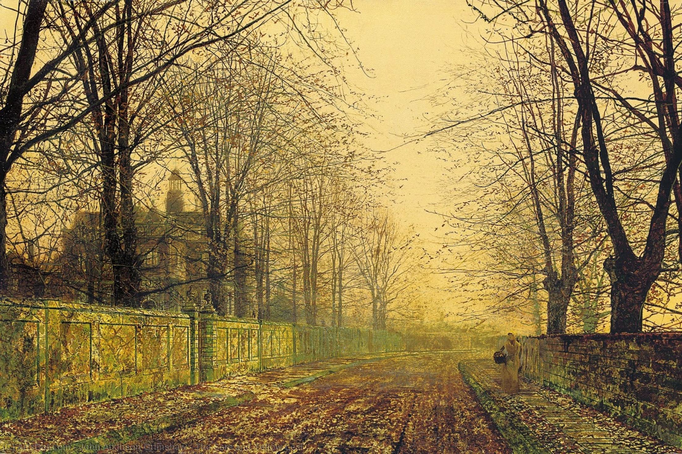 The Sere And Yellow Leaf — John Atkinson Grimshaw