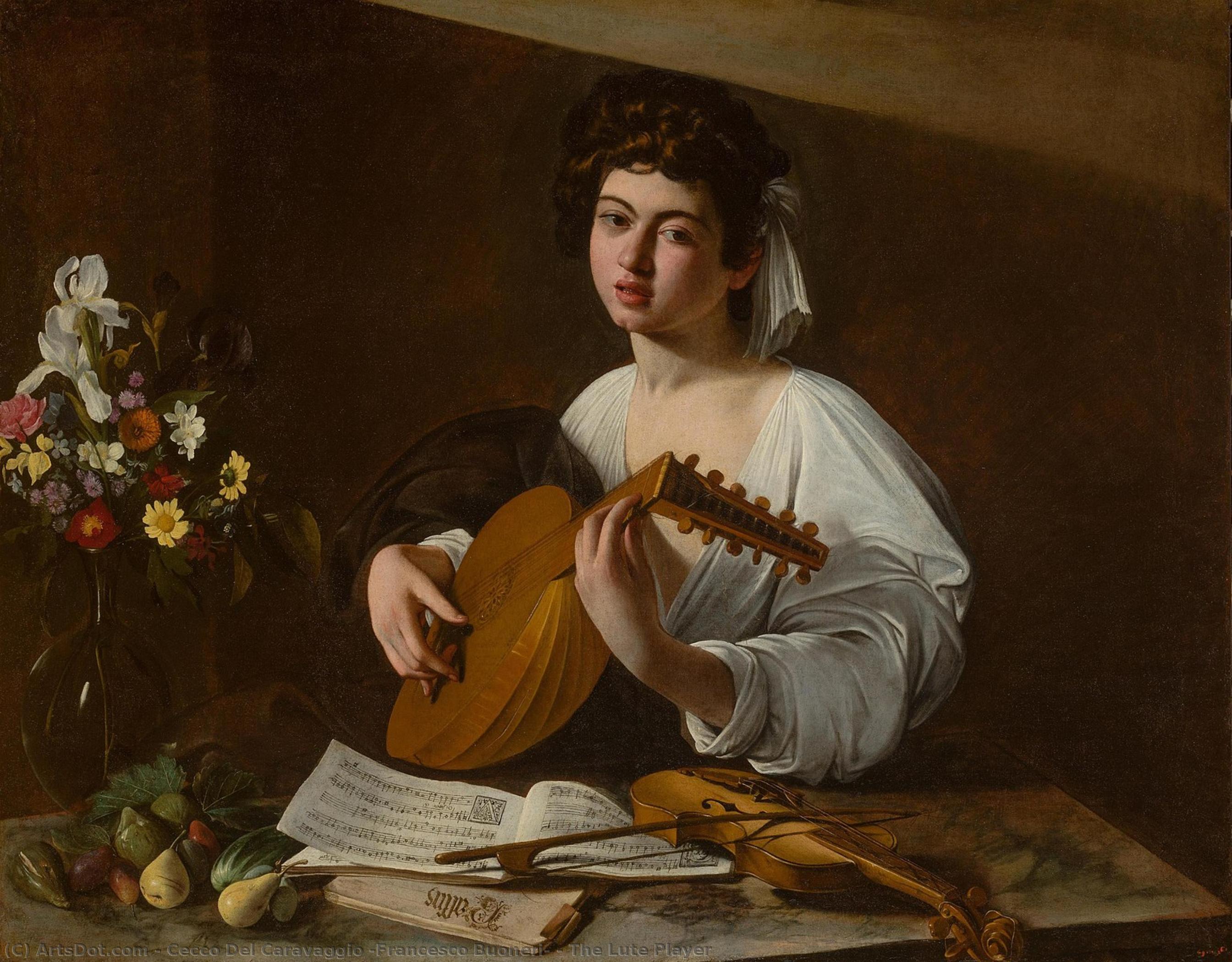 The Lute Player — Cecco Del Caravaggio (francesco Buoneri)