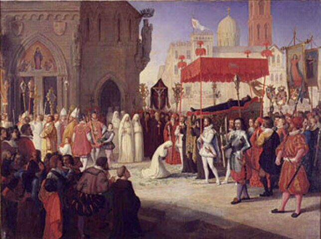 Funérailles De Lope De Vega — Jean Paul Etienne Balze