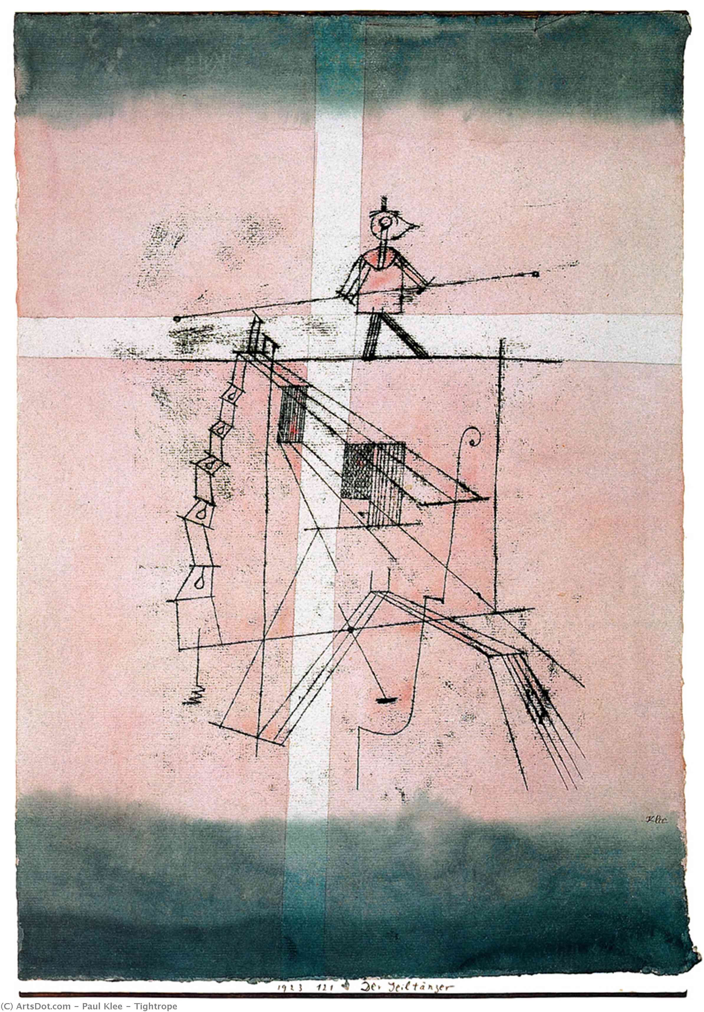 Tightrope — Paul Klee