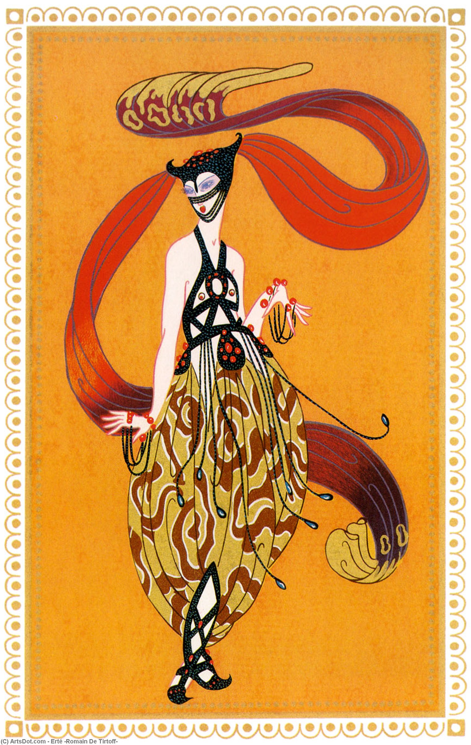 Sheerazade 7 — Erté