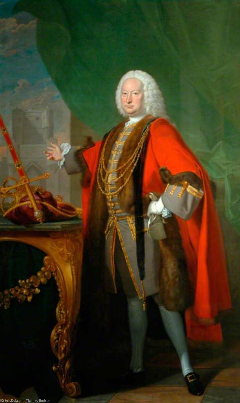 George Fox-lane, Lord Bingley — Thomas Hudson