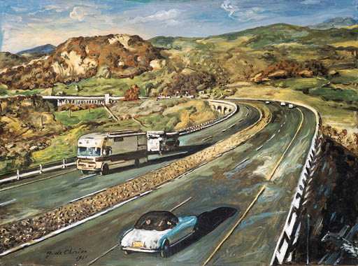 Autostrada Del Sole — Giorgio De Chirico