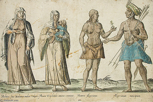 Omnium Pene Europae, Asiae, Aphricae Atque Americae Gentium Habitus_34 — Abraham De Bruyn
