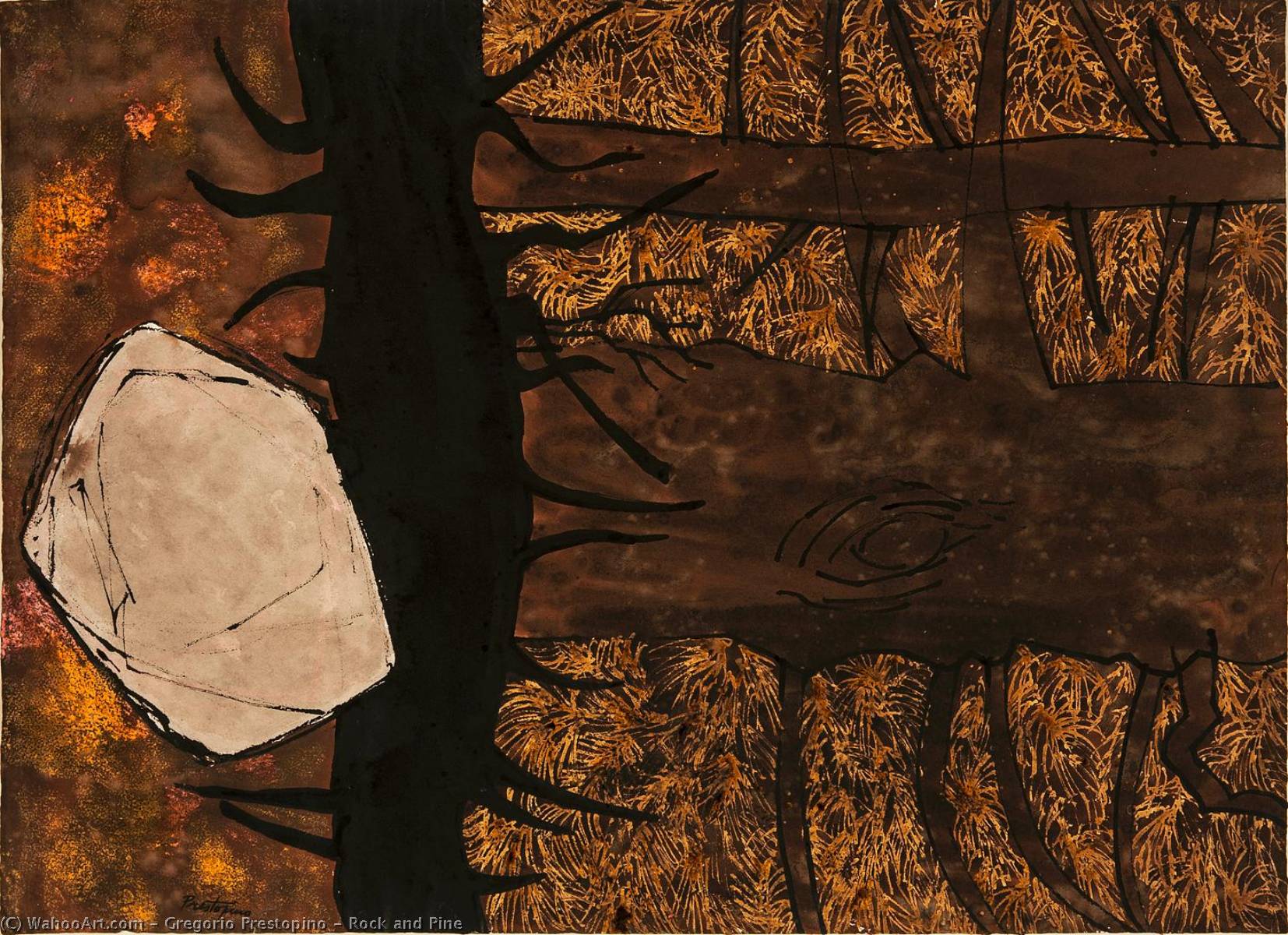 Rock And Pine — Gregorio Prestopino