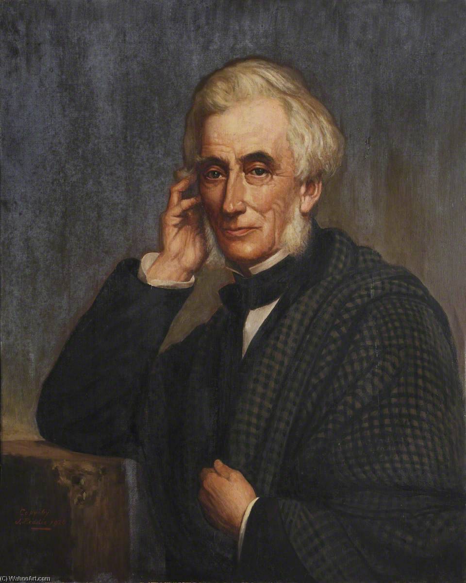 Reverend John Collingwood Bruce (1805–1892) (copy After Rudolf Lehmann) — John Peddie