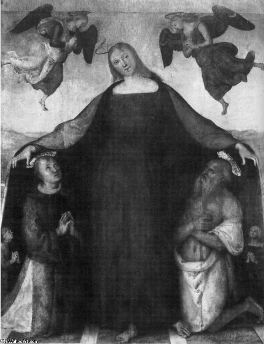 Madonna Of Mercy With The Saints And Stephen Jerome — Vannucci Pietro (le Perugin)