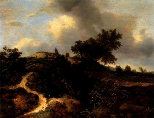 Dirt Road In The Dunes — Jacob Isaackszoon Van Ruisdael