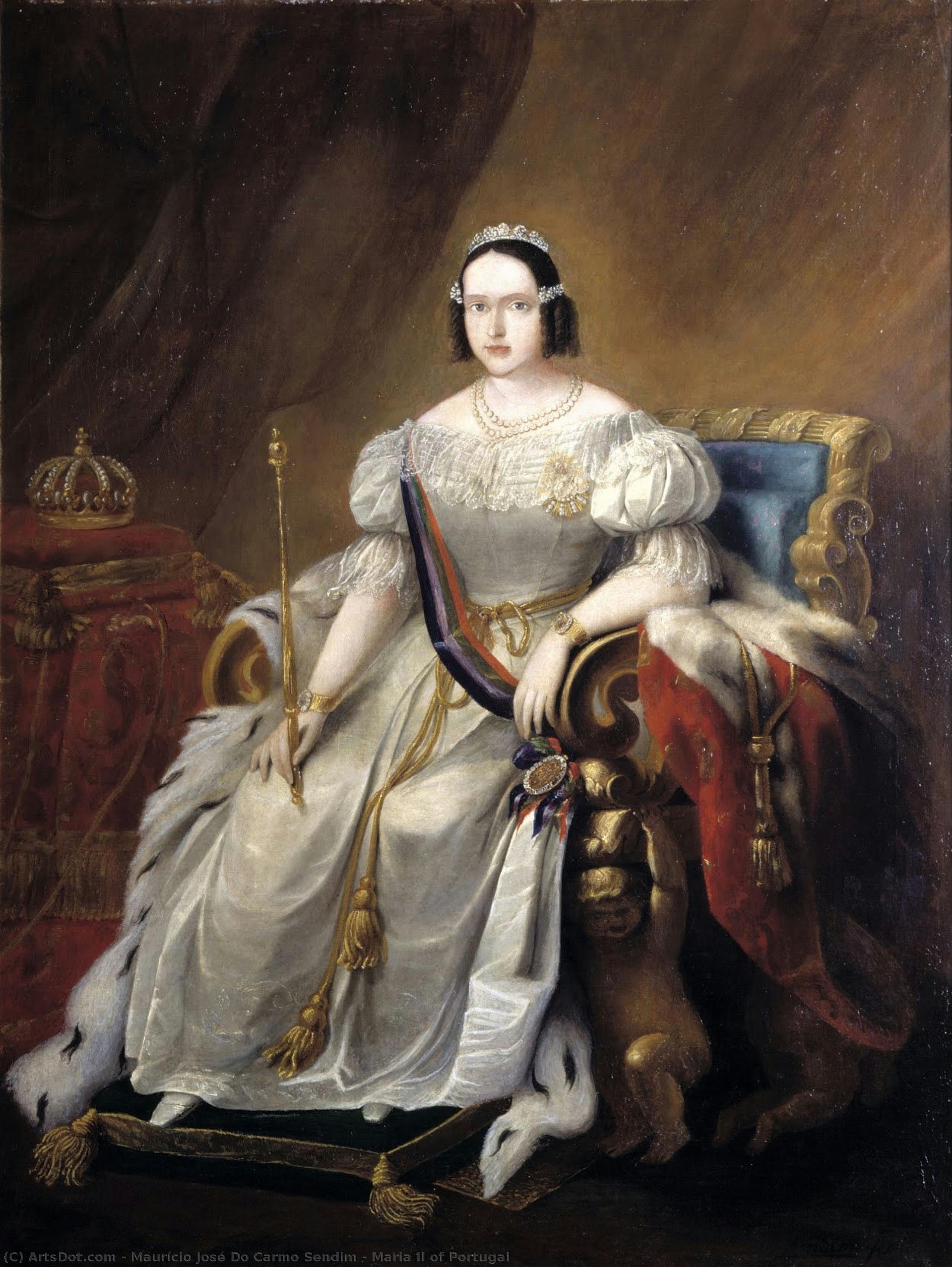 Maria Ii Of Portugal — Maurício José Do Carmo Sendim