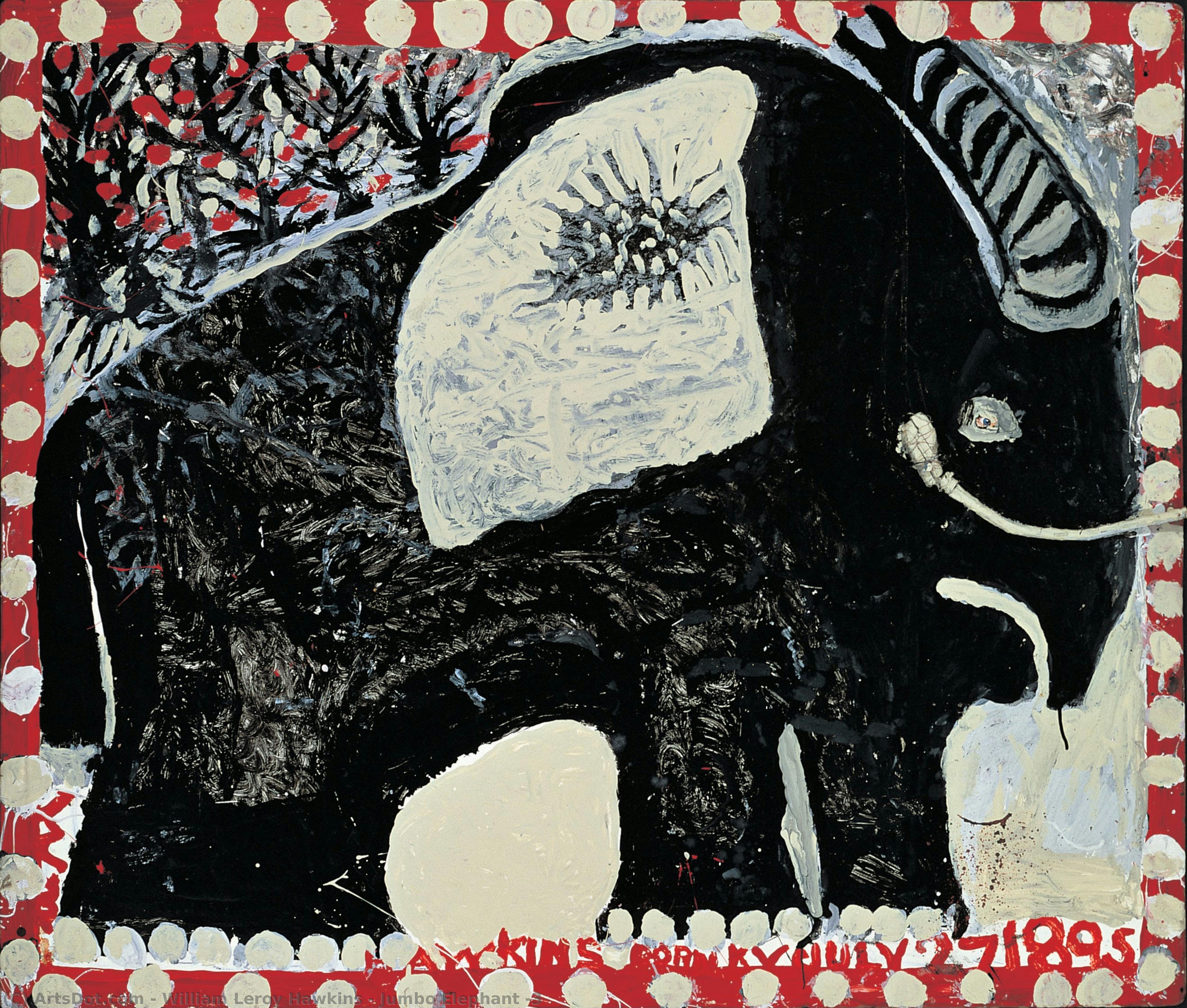 Jumbo Elephant #3 — William Leroy Hawkins