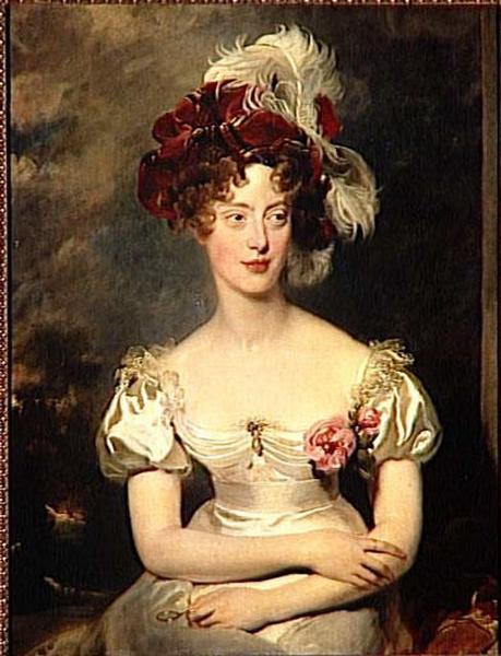Marie Caroline De Bourbon Siciles, Duchesse De Berry (1798 1870) — Sir Thomas Lawrence