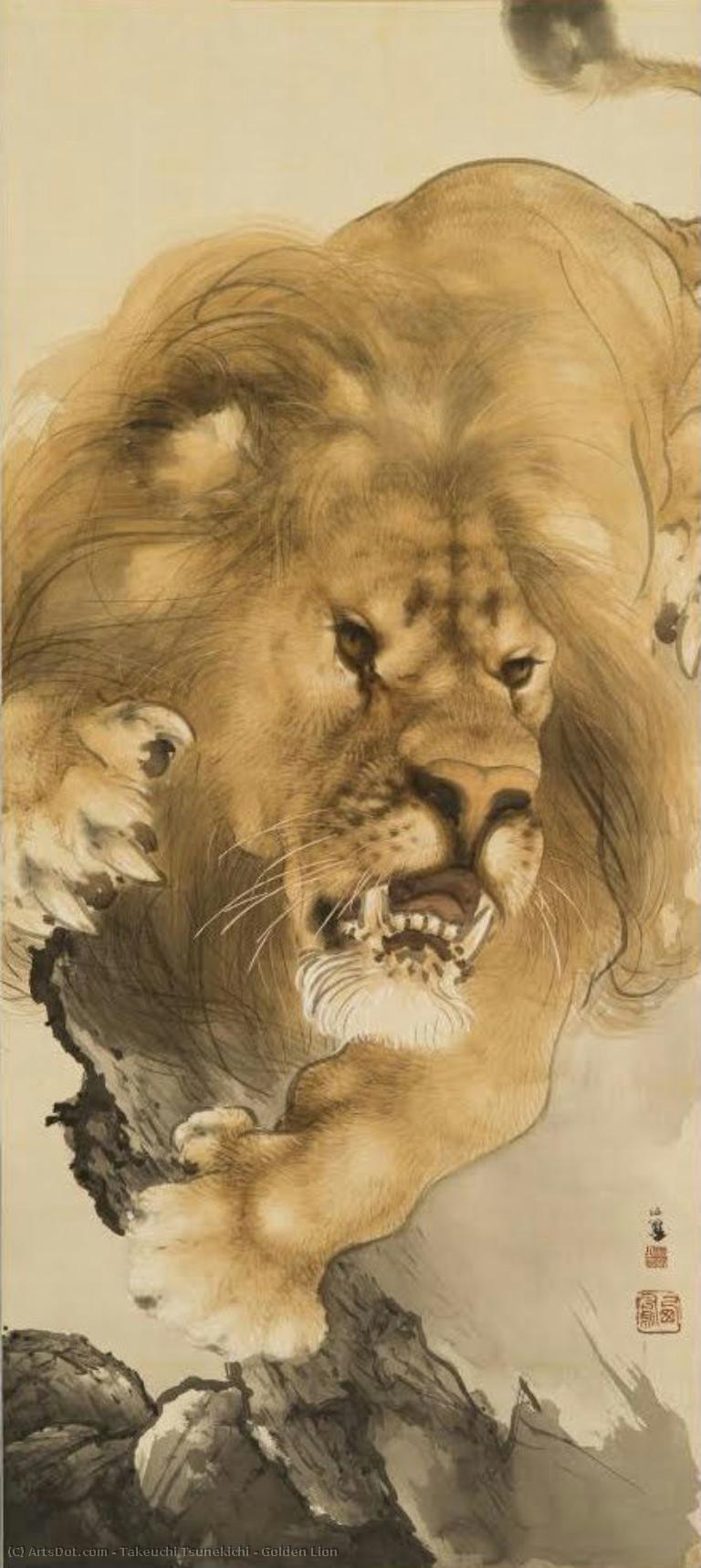 Golden Lion — Takeuchi Tsunekichi