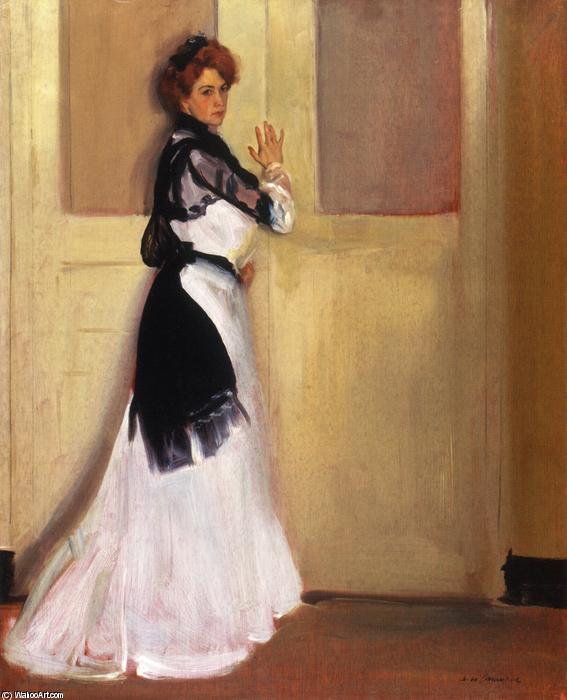 Girl In White — Alfred Henry Maurer