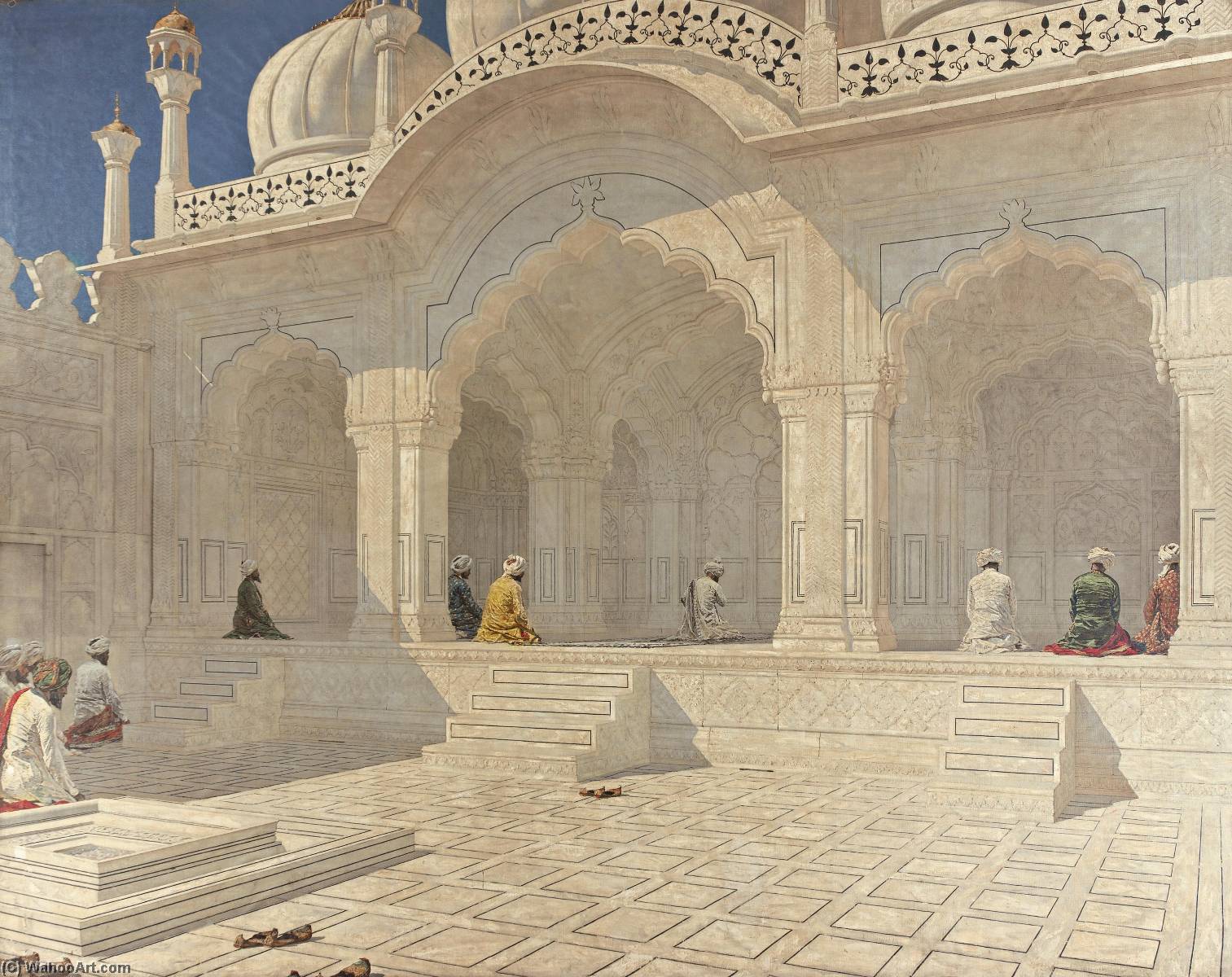 Pearl Mosque At Delhi, 1876 79 — Vasili Vasilievich Vereshchagin